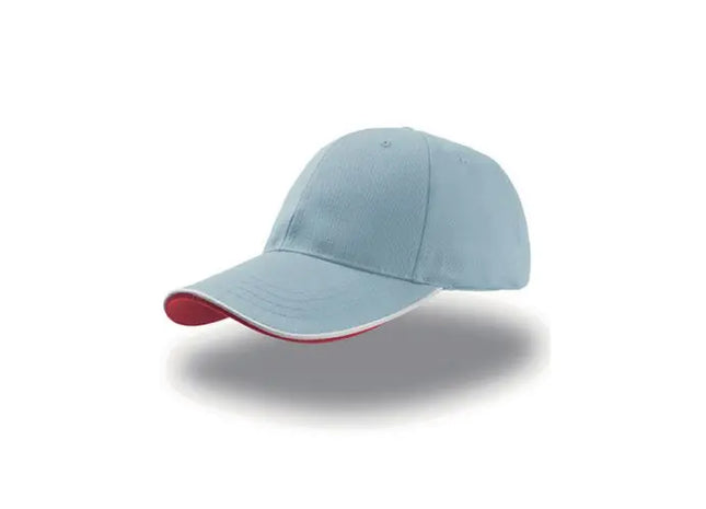 Zoom Piping Sandwich Cap - Sportliche Cap mit Kontrastpaspelierung und Sandwich-Visier TK Gruppe® Grosshandel 