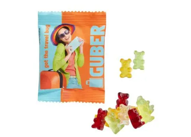 Zuckerfreie Gummibären, personalisiert bedruckt TK Gruppe® Grosshandel 