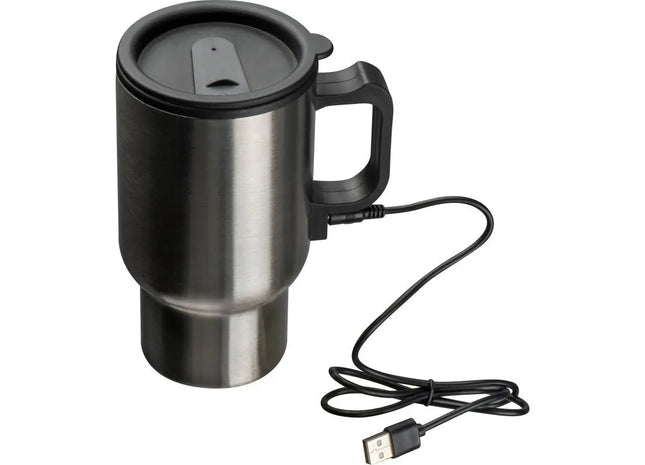 Zürich Isolierbecher in Silbergrau – Eleganz & Funktion für den Alltag TK Gruppe® Grosshandel 