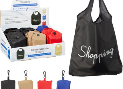 Zusammenfaltbare Einkaufstasche 'Shopping', 33x34cm – Umweltfreundlich und Tragbar TK Gruppe® Grosshandel 