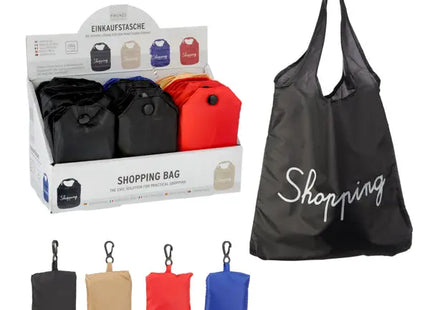 Zusammenklappbare Einkaufstaschen im 4er-Set, Vielseitig, Platzsparend TK Gruppe® Grosshandel 