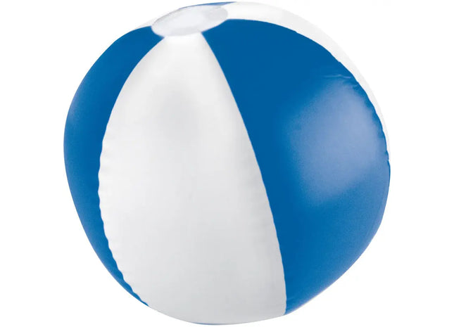 Zweifarbiger Strandball Key West - Blau & Weiß für Spaß am Strand TK Gruppe® Grosshandel 