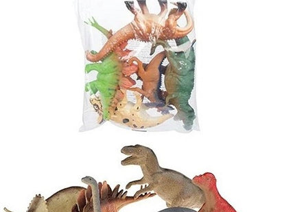 ANIMAL WORLD Dinosaurussen Deluxe 5 stuks in zak 22,5x28cm