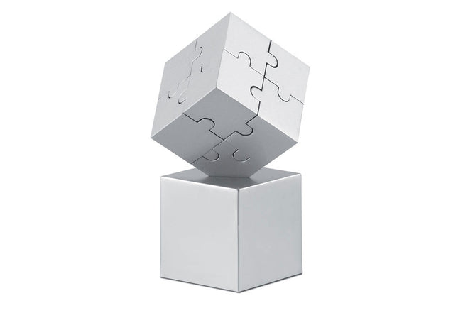 3D-Puzzle aus Metall