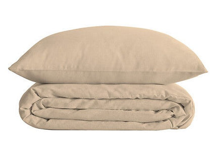 Bettwäsche Landiha Percale Beige Leinen 240x220cm