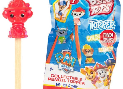 Bops-N-Tops Paw Patrol Pencil Topper 4cm in Blindbag 10x13cm