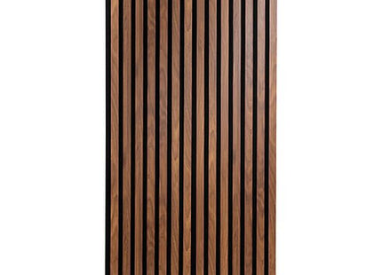 Colva dekoratives Wandpaneel 120 x 60 MDF dunkles Holz-Effekt