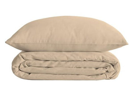 Bettwäsche Landiha Percale Beige Leinen 260x240cm