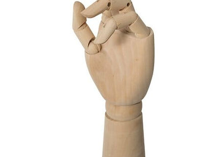 Deko-Hand "Rayan" Holz beige 9x30cm