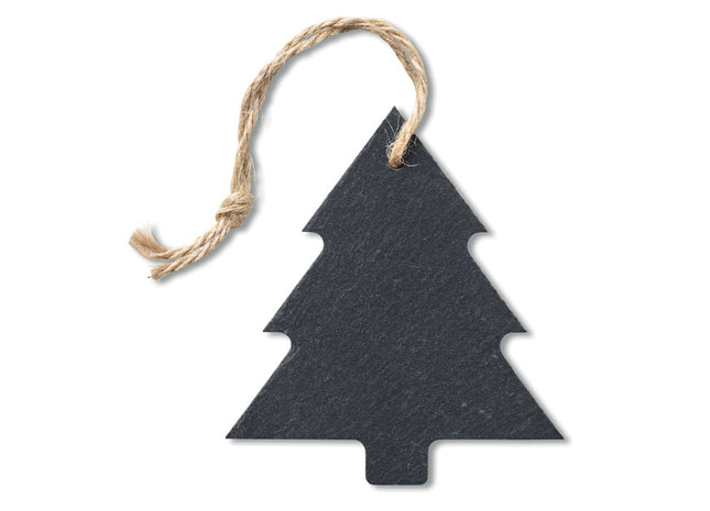Schiefer-Weihnachtsbaumhänger