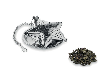 Teefilter in Sternform