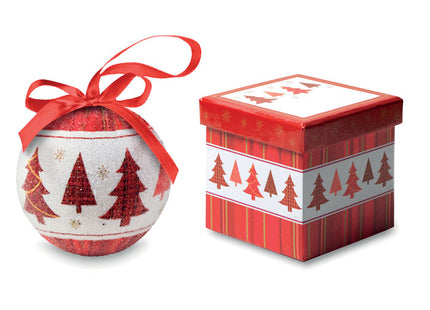 Weihnachtskugel in Geschenkbox