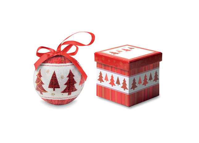 Weihnachtskugel in Geschenkbox