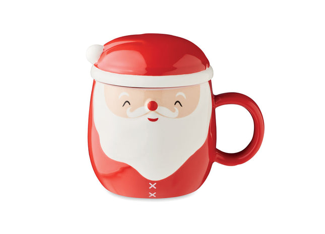 Keramikbecher mit Deckel 370 ml