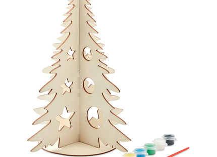 DIY Weihnachtsbaum aus Holz