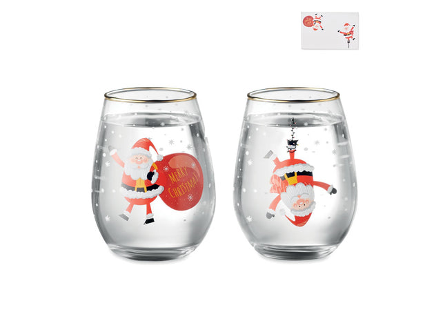 2er-Set Weihnachtsgläser