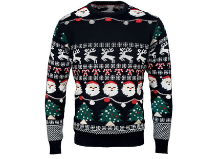 Weihnachts-LED-Pullover S/M