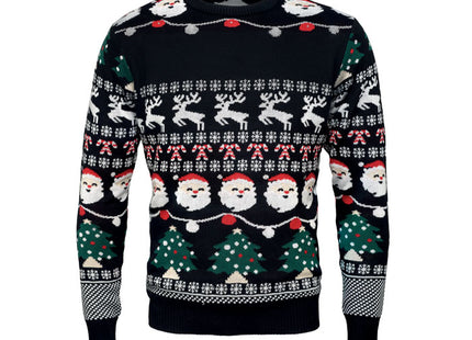 Weihnachts-LED-Pullover L/XL