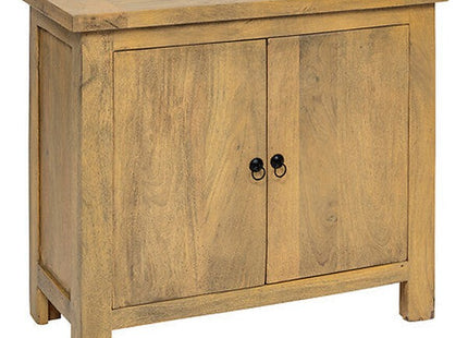 2-türiges Sideboard "Ajmal" Mangoholz 90x80cm