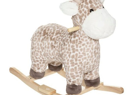 Schaukelpferd Giraffe bunt H55cm