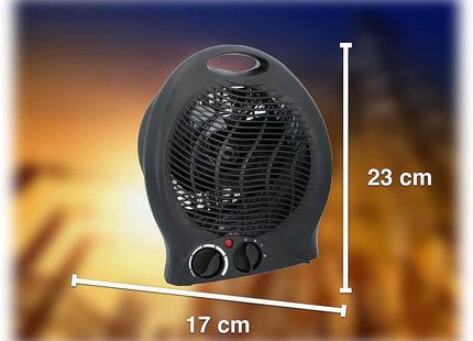 Kompaktowy grzejnik konwektorowy Basic, biały, ok. 27x27cm - idealny do małych pomieszczeń