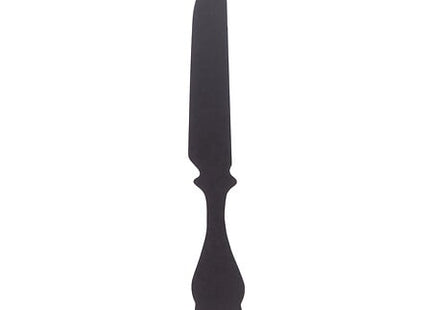 Wanddeko Besteck" Messer Holz schwarz 12x77,5cm