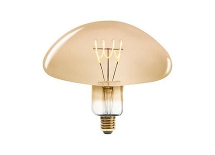 LED-Glühbirne "Pilz" Bernstein D16cm E27