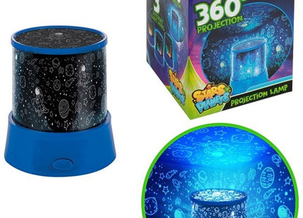 GLOW N FUN Projectielamp Galaxy 12,5x11,5cm