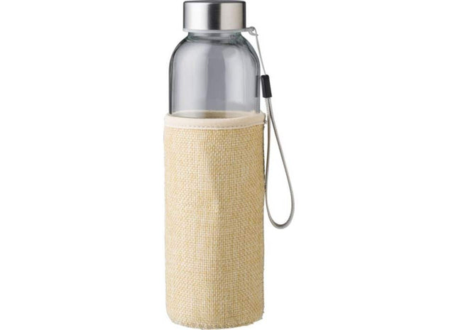 Kaydence Glas-Flasche: Umweltfreundliche Trinklösung – Stilvolles Glas für Hydratation unterwegs & im Alltag TK Gruppe® Grosshandel 