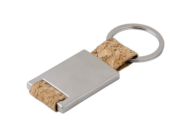 Kork Schlüsselanhänger Alexandra: Umweltfreundliches, Stilvolles Accessoire TK Gruppe® Grosshandel 