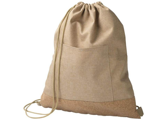 Ansel Kordelzugtasche aus rPET-Polyester 600D, robust & öko-freundlich TK Gruppe® Grosshandel 