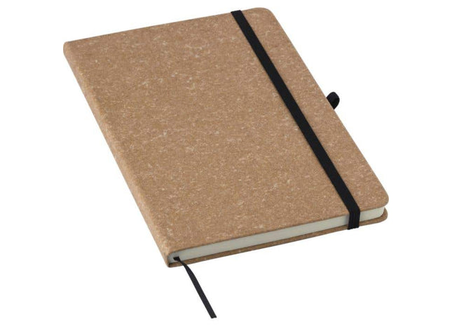 Gianna Notizbuch A5 aus recyceltem Leder, umweltfreundlich & elegant TK Gruppe® Grosshandel 