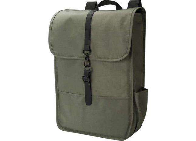 Lyric Rucksack aus rPET Polyester 300D mit Lasche, langlebig & stylish TK Gruppe® Grosshandel 