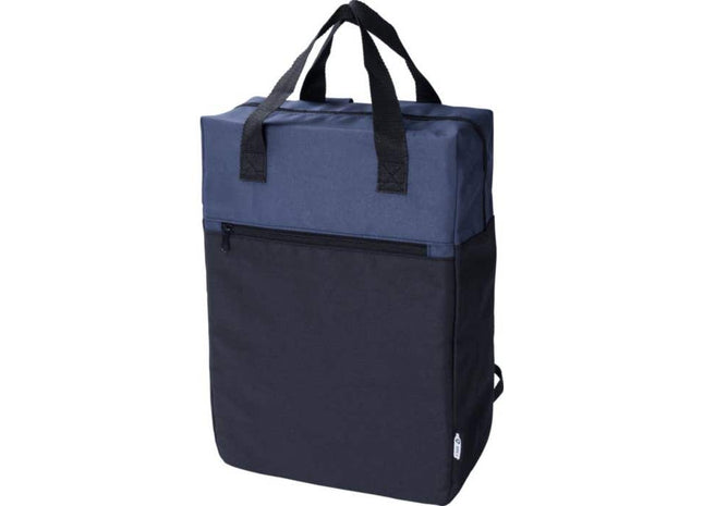 Olive Rucksack aus nachhaltigem rPET-Polyester 600D, robust & stilvoll TK Gruppe® Grosshandel 