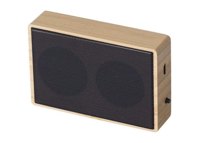Kabelloser Bambus-Speaker: Natürlich & Klangvoll - Fox TK Gruppe® Grosshandel 
