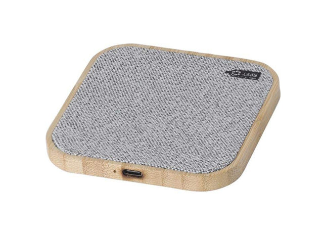 Kabelloses Bambus-Lade-Pad: Natürlich & Effizient - Moses TK Gruppe® Grosshandel 