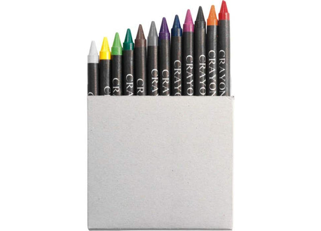 12-teiliges Wachsmalstift-Set Paulina: Kreatives Malen für Kinder mit einer Palette lebendiger Farben TK Gruppe® Grosshandel 