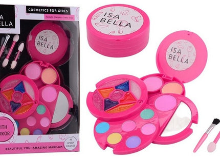 Isabella make-up set in ronde doos 16x24cm