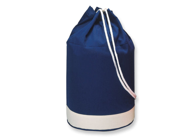 Reisetasche aus Baumwolle, zweifarbig