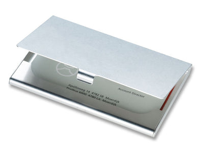 Visitenkartenetui aus Aluminium