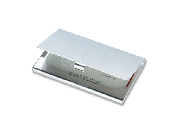 Visitenkartenetui aus Aluminium