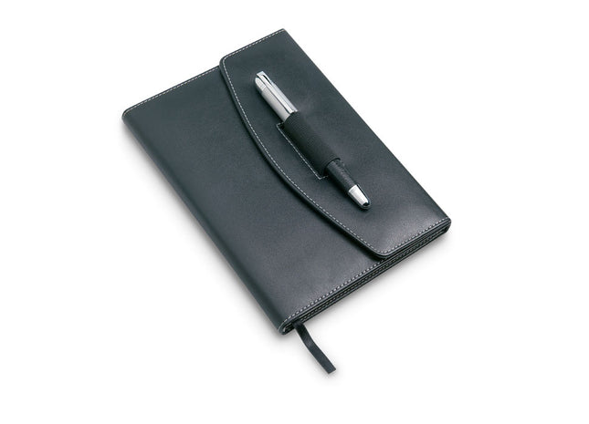 A5-Notizbuch-Portfolio mit Stift