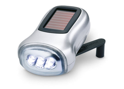 Taschenlampe mit zwei Dynamo-Antrieben