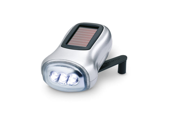 Taschenlampe mit zwei Dynamo-Antrieben
