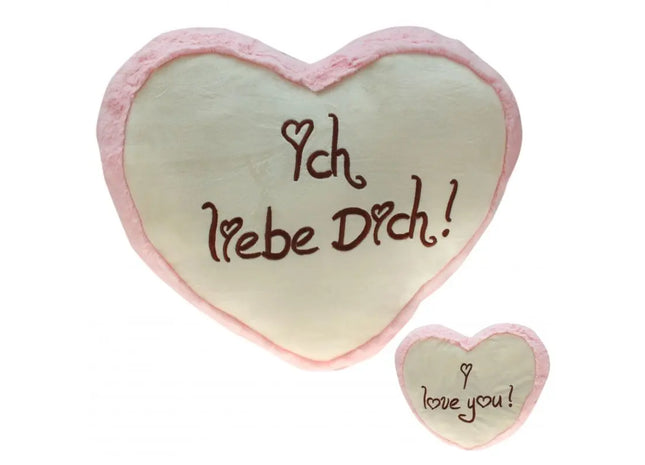 lüsch-Herz „Liebesherzen“ inPink, 20 cm TK Gruppe® Grosshandel 