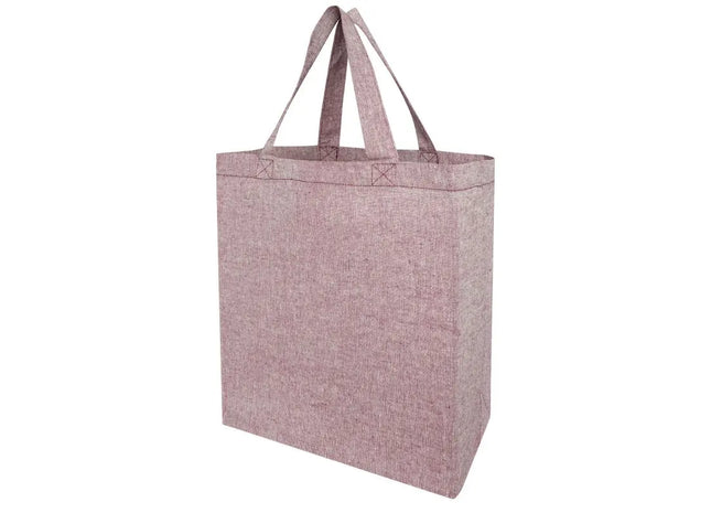 Pheebs Heather Maroon Rote Recycelte Tragetasche 150 g/m², 13L, Stilvoll & Öko TK Gruppe® Grosshandel 