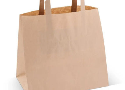 Paper Bag Papiertragetasche 70 g/m², 26x17x25 cm - Braun Umweltfreundliche Tragetasche TK Gruppe® Grosshandel 