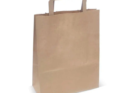 Paper Bag Papiertragetasche 70 g/m², 28x10x22 cm - Braun Umweltfreundliche Tragetasche TK Gruppe® Grosshandel 