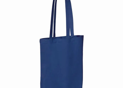 Blau Recycelte Baumwolltasche 140g/m², 38x42 cm, Ökologisch & Robust TK Gruppe® Grosshandel 