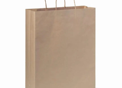 Papiertragetasche groß 100 g/m² - Braun Umweltfreundliche und robuste Tragetasche TK Gruppe® Grosshandel 